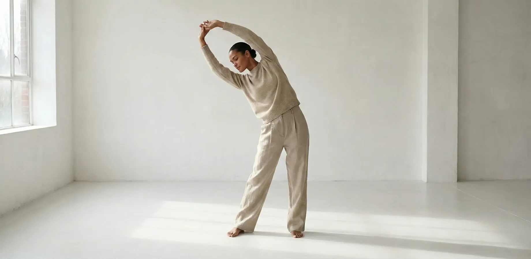 Black standing desk designed to improve posture and general wellbeing